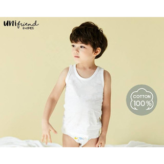 500เสื้อกล้ามเด็กชาย Organic