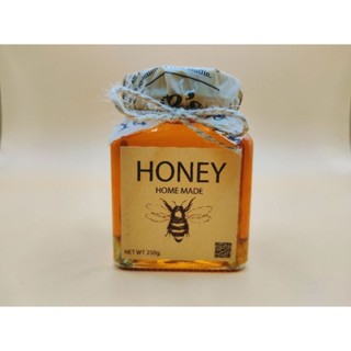 Honey น้ำผึ้งแท้ 250g. (รับผลิตของชำร่วย)