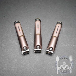 OMUDA กรรไกรตัดเล็บ สแตนเลส พร้อมตะไบ ไซส์เล็ก สี rose gold #3066 By Mercurius