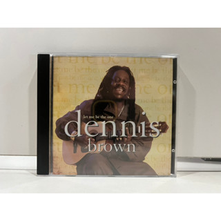 1 CD MUSIC ซีดีเพลงสากล dennis brown  let me be the one (M6C120)