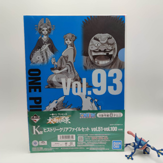 ONE PIECE เกาะโฮลเค้ก เบอร์ 87 - 88 แฟ้มพลาสติก A4 ของแท้ BANDAI ในแพค มีแฟ้ม 2 ชิ้น ของใหม่