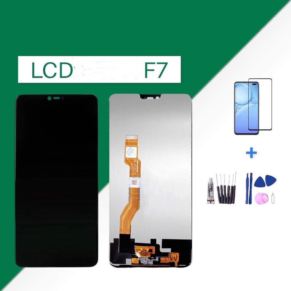 หน้าจอ F7 *งานแท้ จอ LCD F7 หน้าจอโทรศัพท์ ทัชสกรีน แถมฟิล์มกระจก แถมชุดไขควง+กาว