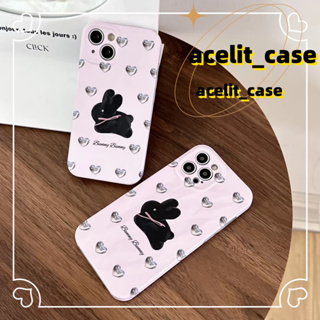 ❤️ส่งของขวัญ❤️ เคสไอโฟน 11 12 13 14 Pro Max กระต่าย กราฟฟิตี การ์ตูน ความคิดสร้างสรรค์ Case for iPhone สไตล์วรรณศิลป์