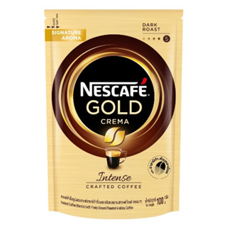 เนสกาแฟโกลด์ เครมา100 กรัม Nescafe Gold Crema (ซอง)