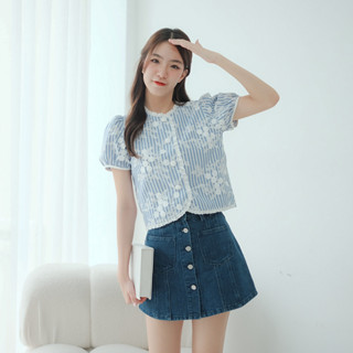 03-277 Baby Bluse Daisy Top - 5 ไซส์