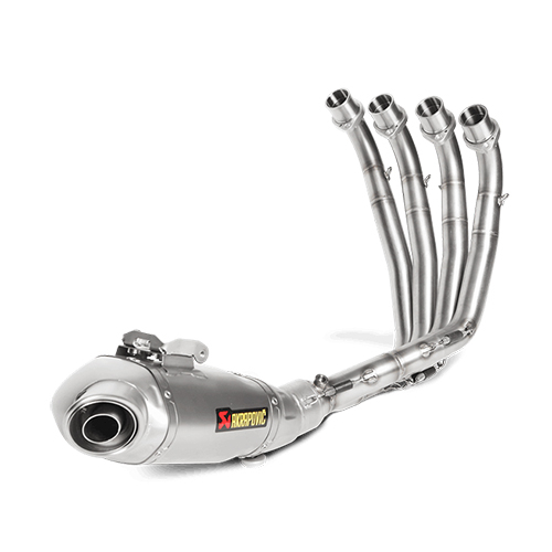 ท่อ AKRAPOVIC - FULL 4-2-1 1 HOLE TITANIUM Honda CBR650R/CB650R 2019-2022