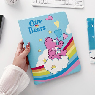 🔥จัดส่งภายใน24ชั่วโมง🔥 เคสไอแพด ช่องใส่ปากกา Air5 air4 Gen9 gen10 Care Bears เคส ipad Gen8 Gen7 หมีเป่าฟองสบู่ iPad gen6