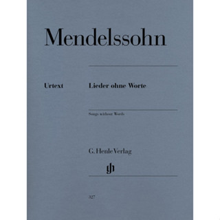 MENDELSSOHN BARTHOLDY Piano works, Volume III - Songs without Words  (HN327)