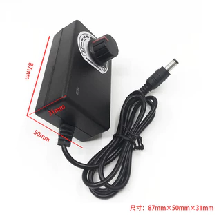 อะแดปเตอร์ แบบปรับไฟได้ หม้อแปลงไฟ 220V ออก 3-12V ปรับได้ 2A หัว5.5*2.1mm