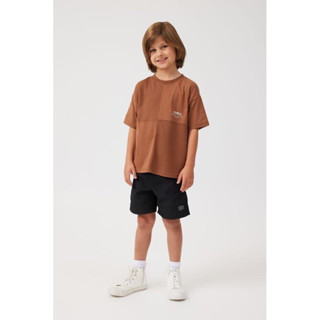Cotton on  Oversized Spliced Waffle Short Sleeve Tee เสื้อยืดแขนสั้นน่ารักผ้าดีมากจ้า