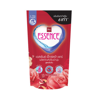 ESSENCE ผลิตภัณฑ์ปรับผ้านุ่ม เอสเซ้นซ์ สูตรเข้มข้น 6 เท่า กลิ่น SENSUAL ROSE 550 มล. (1 ลัง บรรจุ 12 ถุง)