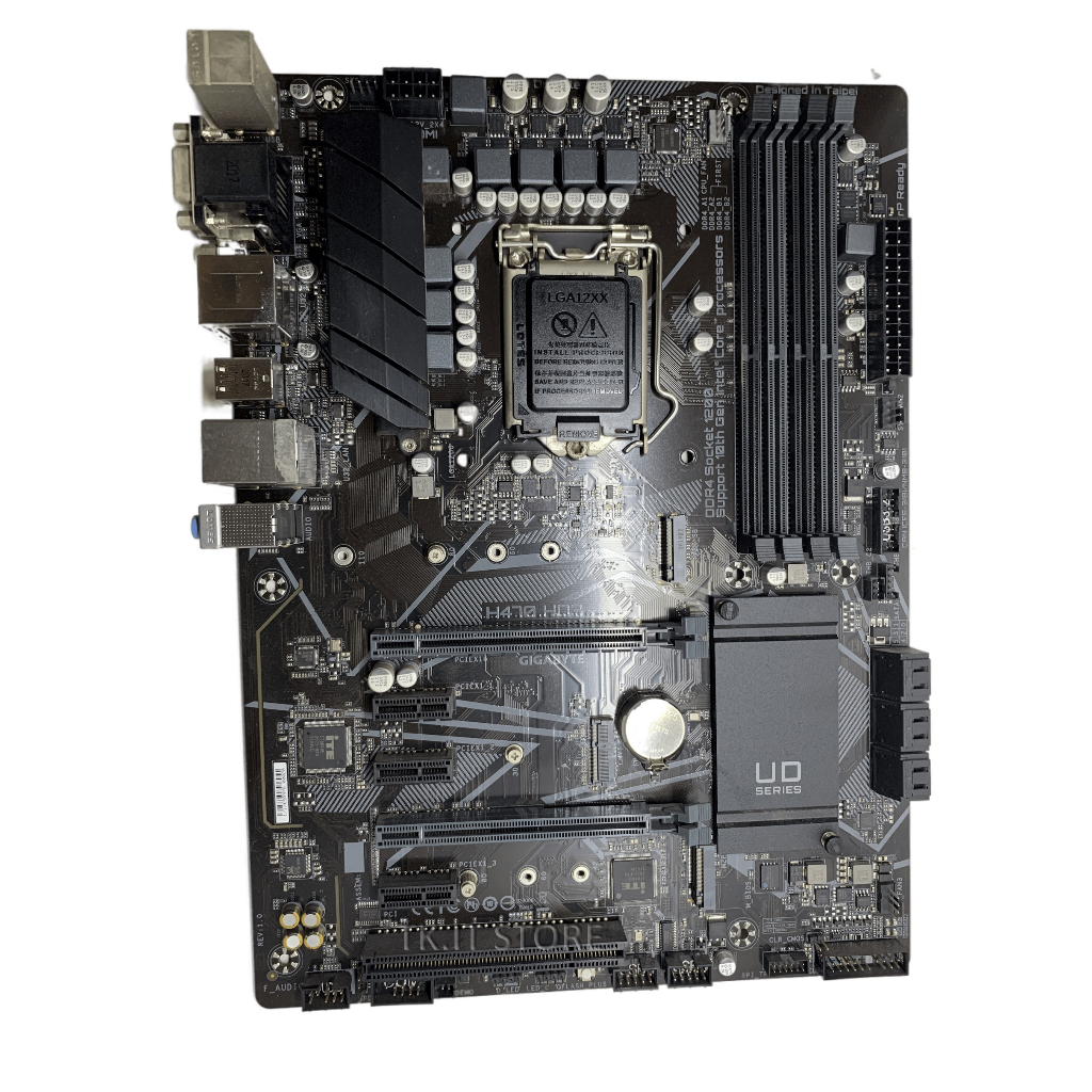 Mainboard Socket 1200 Gigabyte H470 HD3 มือสอง