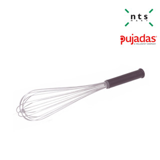 PUJADAS WHISK ตะกร้อมือพร้อมที่จับกันลื่น ที่ตีไข่ สแตนเลส  (8 สาย) รุ่น PUJ1-959