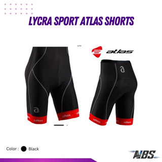 กางเกงปั่นจักรยาน Lycra Sport Atlas Shorts