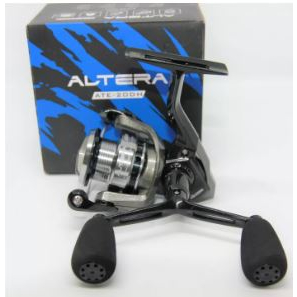 BPFNOV130 ลด130.- รอกสปินนิ่ง OKUMA ALTERA ATE-20DH แขนคู่ อัตราทด 4.8:1 น้ำหนัก 218กรัม