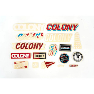 สติกเกอร์ Colony BMX sticker pack.