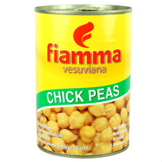 Fiamma Vesuviana Chick Peas 400g - ถั่วลูกไก่ ถั่วหัวช้างในน้ำเกลือ 400กรัม