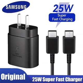 สายชาร์จแท้ Samsung Fast Charger Adapter 25W for Galaxy Z Flip Fold 4 3 S20 S21 S22 S23 Note 20 Ultra 10 Plus FE