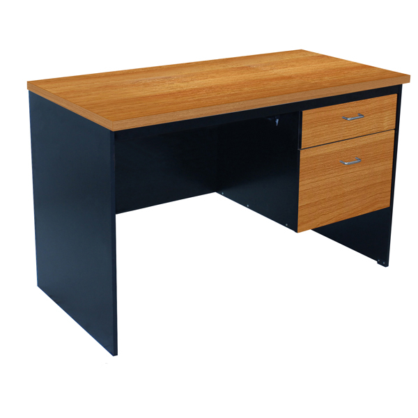 ILF – โต๊ะทำงาน 2 ลิ้นชัก ขนาด 100-120-150 ซม. PVC-W100,120,150B