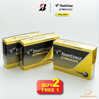 [Buy2, Free1] Bridgestone - TourStage Extra Distance Yellow , Price: 840 THB/dz