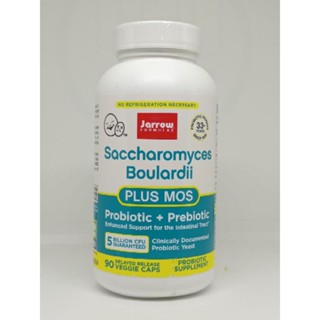 Jarrow Formulas, Saccharomyces Boulardii Plus MOS, 5 Billion, 90 Delayed Release Veggie Caps