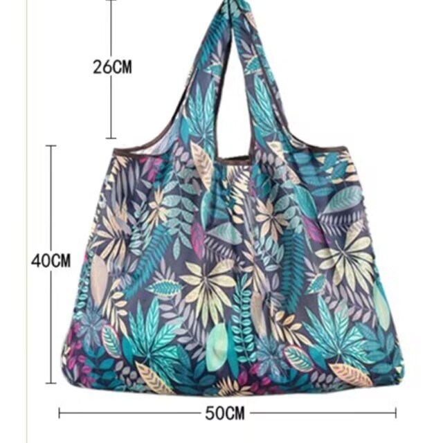 กระเป๋าshoppingถุงผ้าลดโลกร้อน เป็นงานแบบเนื้อผ้าหนา ขนาด52x40x26cmมาแล้วนะคะ