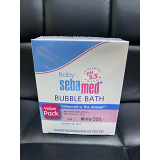 Sebamed baby bubble bath 200 ml + baby shampoo 150 ml