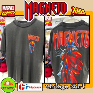 เสื้อMarvel ลาย Magneto สีเทา ฟอกเฟด ( HP-004 )