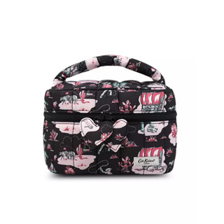 Cath Kidston Recycled Rose Vanity Travel Washbag Cowgirl Black