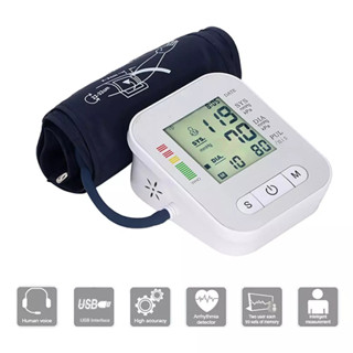 【รับประกัน 3 ปี】เครื่องวัดความดัน แถมสาย USB blood pressure monitor ที่วัดความดัน วัดความดัน เครื่องวัดความดันโลหิต