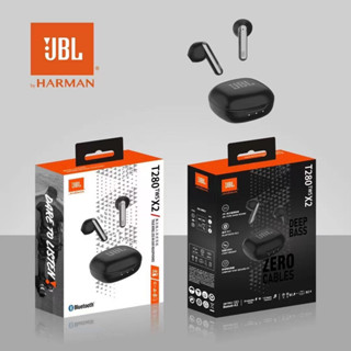 หูฟังบลูทูธJBL T280TWS X2 Bluetooth Earphone หูฟังเบสหนักๆ บลูทูธไร้สาย for IOS/Android หูฟังอินเอียร์