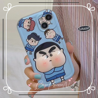 🔥สไตล์ใหม่🔥เคสไอโฟน iphone 11 14 Pro Max การ์ตูน เครยอนชินจัง ป้องกันการตก  เคส iphone 12 13 Pro Case for iPhone