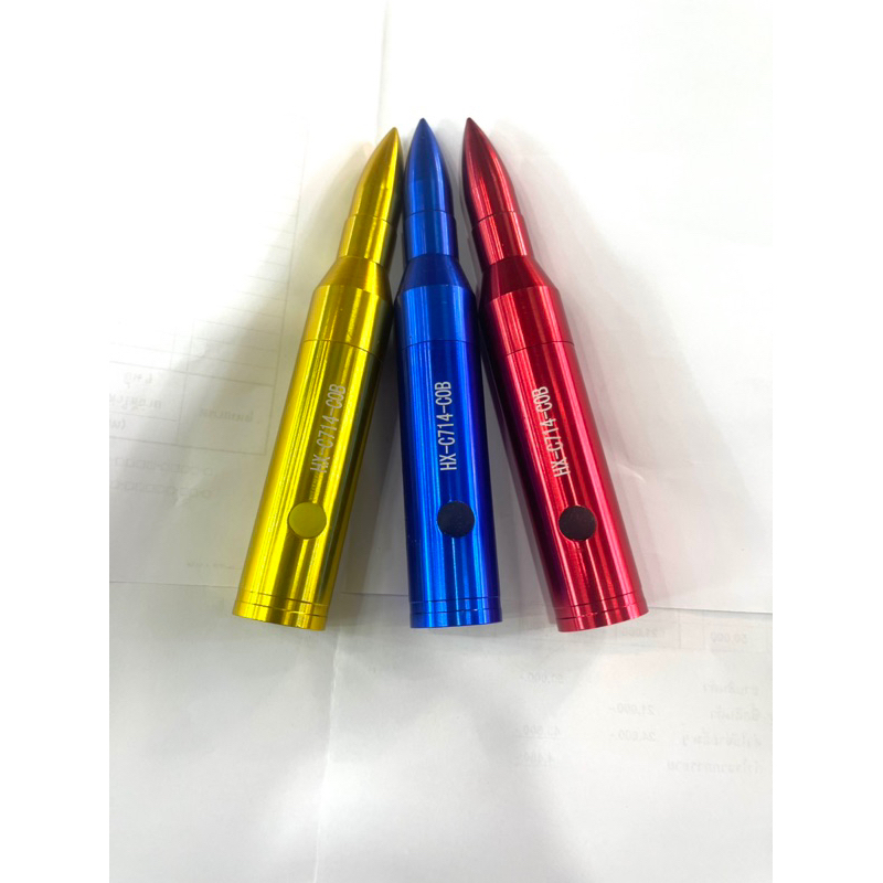 โละล้างสต๊อก ไฟฉายLED ทรงแปลกตา ไฟฉายพกพาใส่ถ่าน3A (ไม่รวมถ่าน) คละสี