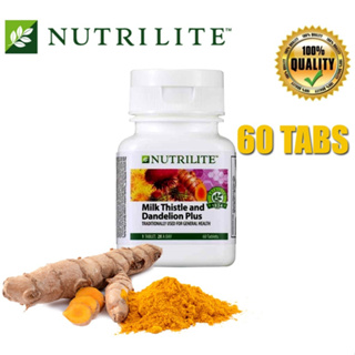 NUTRILITE Milk Thistle and Dandelion Plus (60 tab) ล้างพิษตับ บำรุงตับ