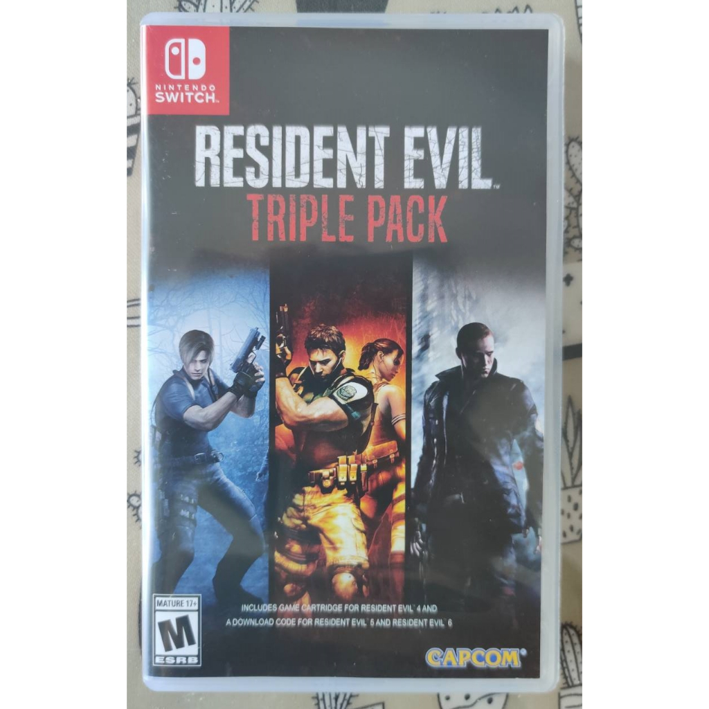 (มือสอง) Resident Evil Triple pack : Nintendo Switch