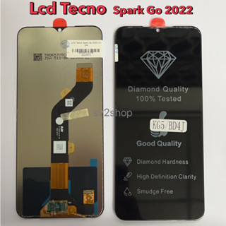 หน้าจอใช้ สำหรับ Tecno Lcd Tecno Spark Go 2022  Kgr Bd4j หน้าจอพร้อมทัชสกรีน + แถมฟรีชุดไขควง