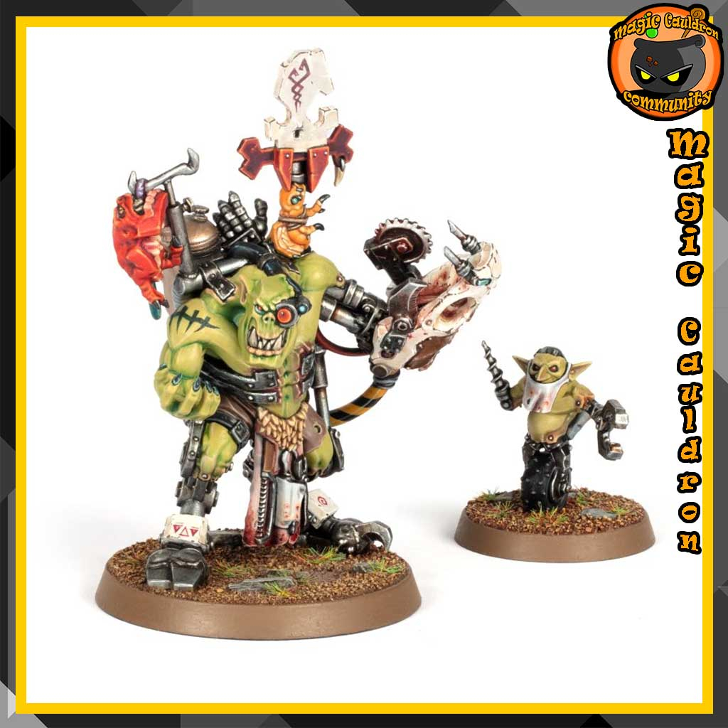 พร้อมส่ง Warhammer 40K Orks Painboss