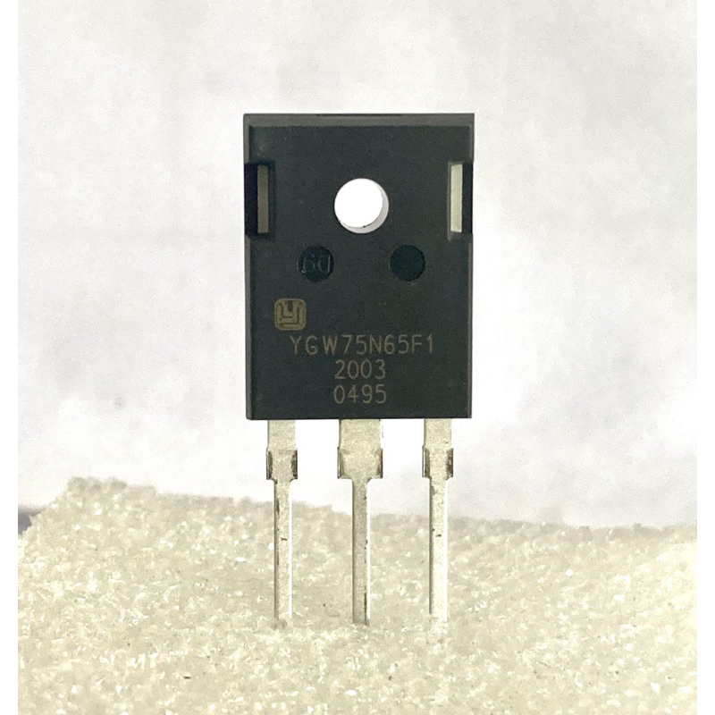 เครื่องเชื่อม อะไหล่ อินเวอร์เตอร์ YGW75N65F1 IGBT 650V 75A Luxin semi แท้100%