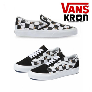 Vans รองเท้าผ้าใบ Classic Slip-On / Old Skool | Bee Check