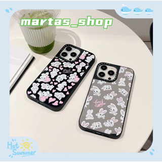 ❤️ส่งของขวัญ❤️ เคสไอโฟน 11 12 13 14 Pro Max กระต่าย casetify ความนิยม ความคิดสร้างสรรค์ Case for iPhone สาวน่ารักหัวใจ