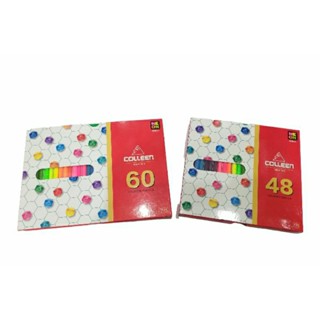 ดินสอสี สีไม้ COLLEEN No.755 จำนวน 48สี และ60สี