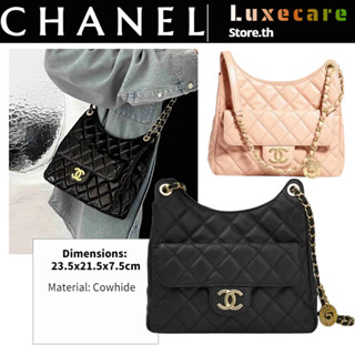 ชาแนล👜Chanel 23P Hobo Women/Shoulder Bag กระเป๋าชาแนล/กระเป๋าสายโซ่/กระเป๋าสะพายข้าง