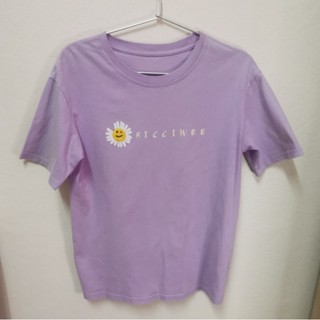 เสื้อ​มือสอง สีม่วงพาสเทล​ สีจริงสวยมากค่ะ