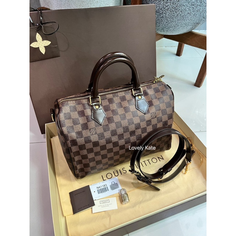 กระเป๋าหลุยส์วิตตองแท้100% มือสอง LV รุ่น Speedy 30”