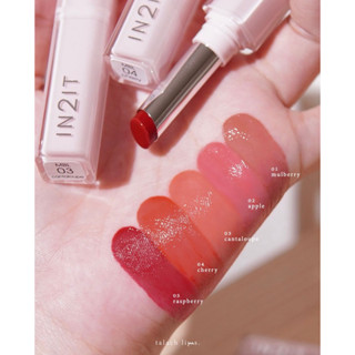 New Item !! IN2IT Moisture Bomb Lipstick ลิปปากฉ่ำโทนสี MLB