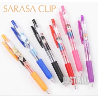 Conan ==&gt; [set6ชิ้น] ปากกา Zebra Pens Sarasa 0.5mm