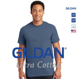 GILDAN® อุลตร้า เสื้อยืดแขนสั้น - เทาน้ำเงิน 080C