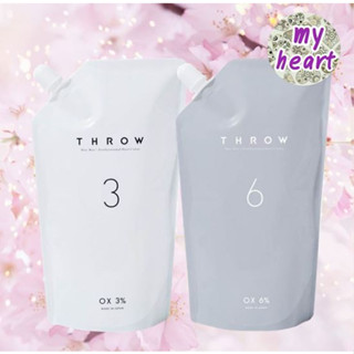 Throw Ox 2.9% / 5.8% ขนาด 1000 ml ไฮโดรเจนเปอร์ออกไซด์ Throw Oxy