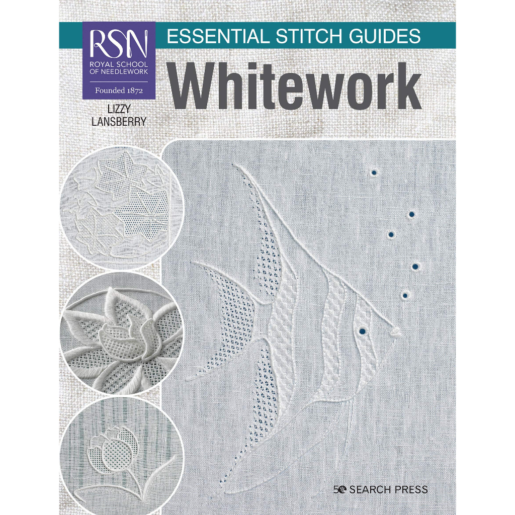 Whitework Essential Stich Guide - Essential Stitch Guides Lizzy Lansberry Paperback