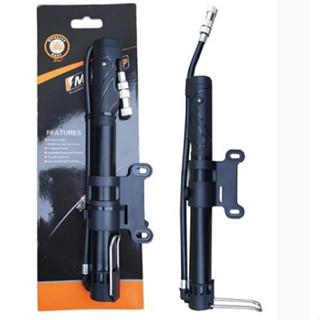 สูบพก mini floor pump หัวสูบใช้ได้ทั้งจุ๊บเล็ก/จุ๊บใหญ่ แรงอัดสุงสุด 120PSI รุ่นM25-02A BEE ที่สูบลม